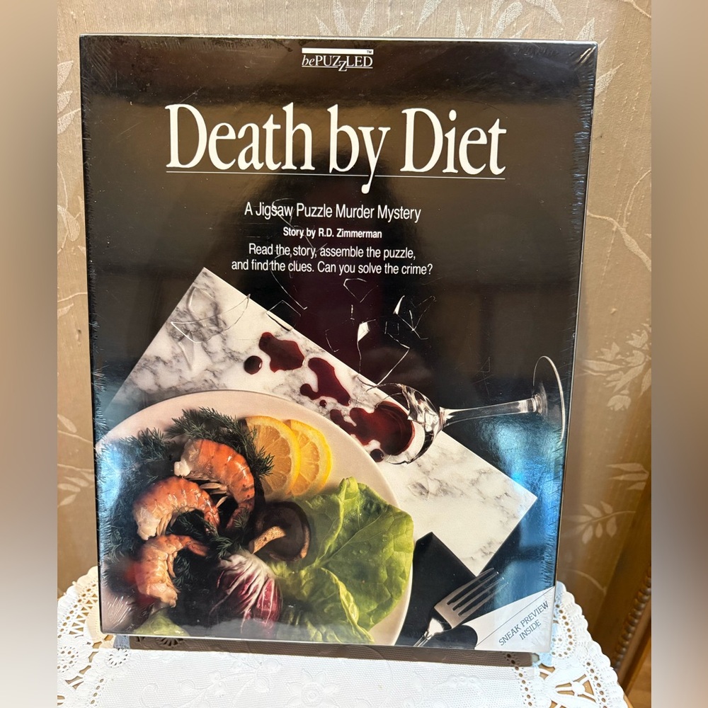 Be Puzzled Death by Diet Jigsaw Puzzle